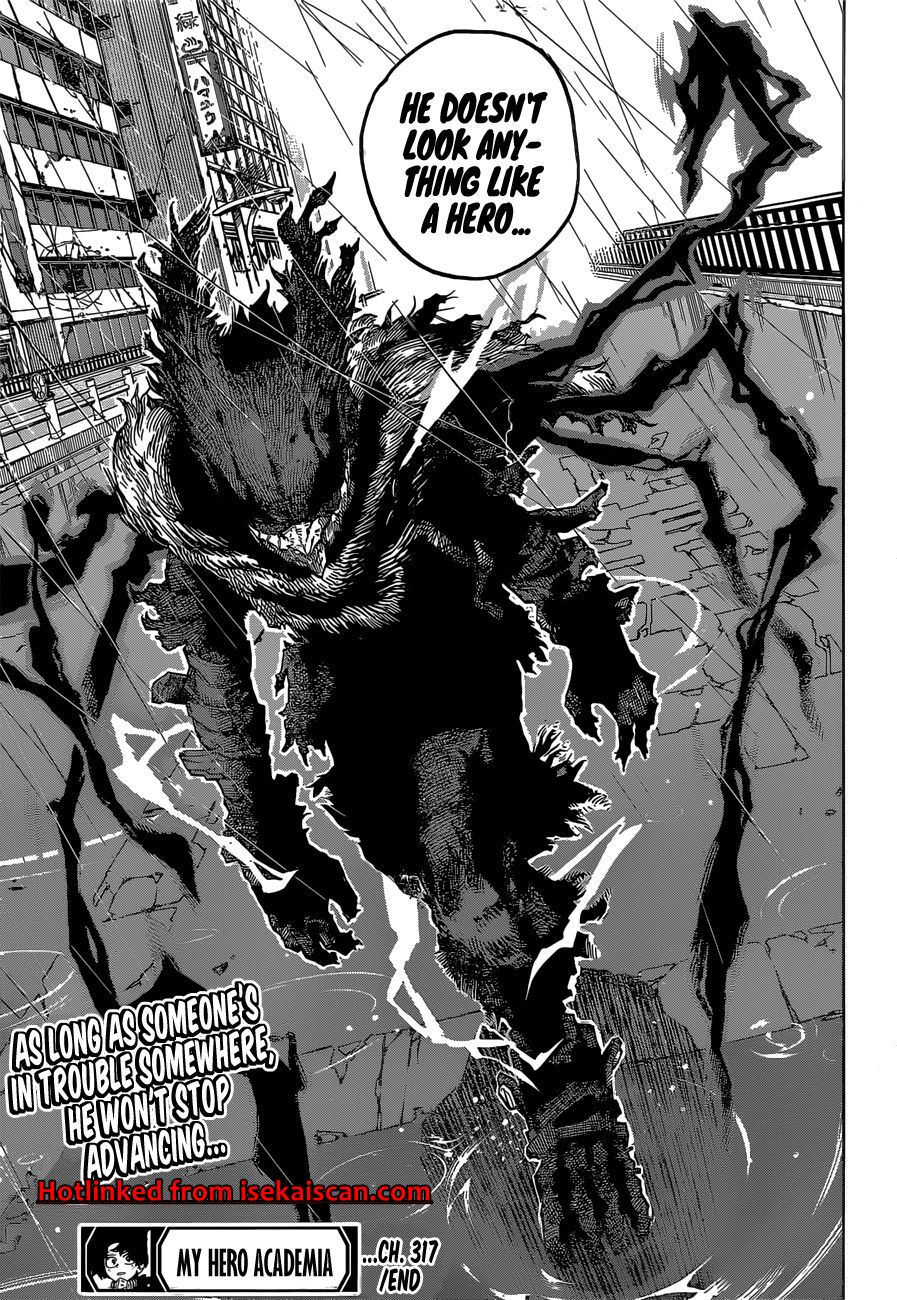 Boku no Hero Academia Chapter 317 16